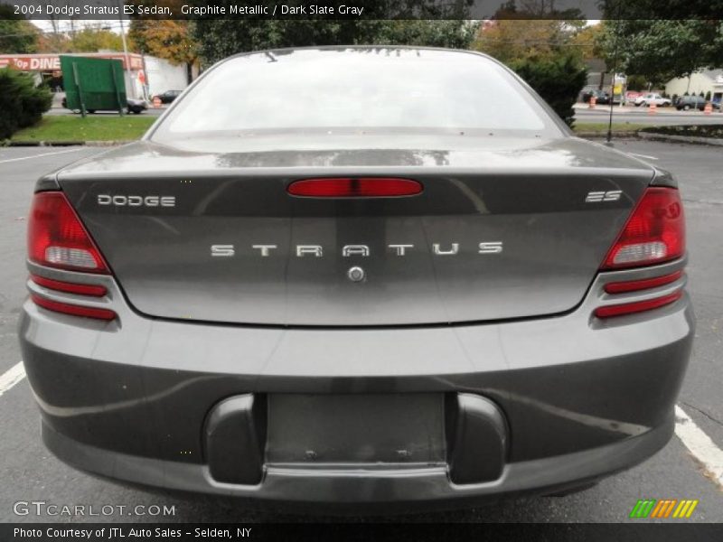 Graphite Metallic / Dark Slate Gray 2004 Dodge Stratus ES Sedan