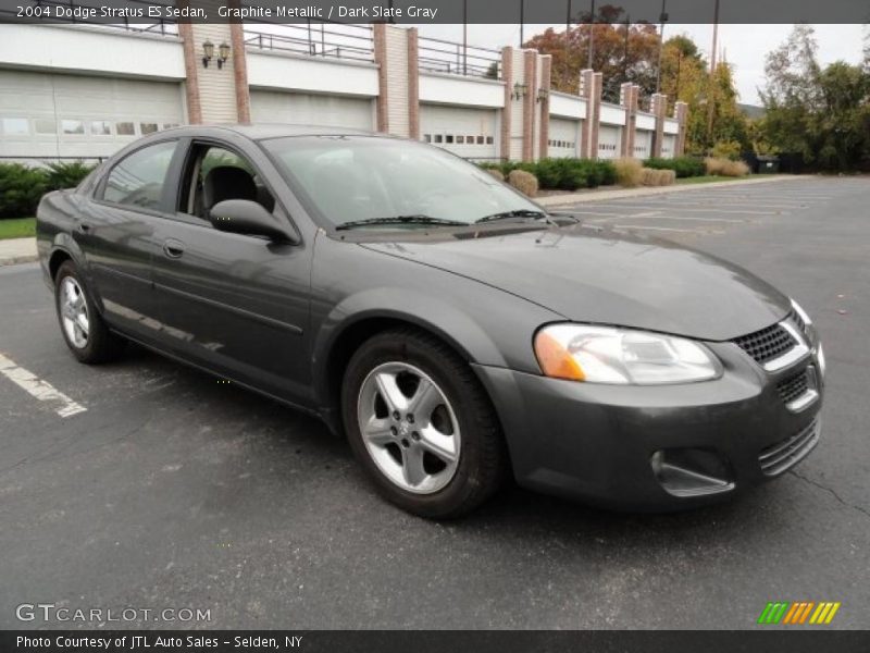 Graphite Metallic / Dark Slate Gray 2004 Dodge Stratus ES Sedan