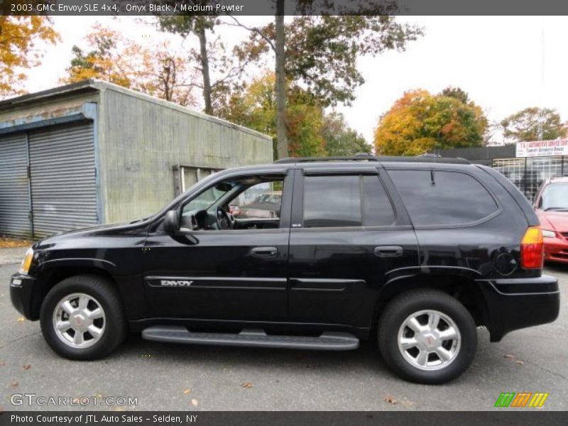 Onyx Black / Medium Pewter 2003 GMC Envoy SLE 4x4