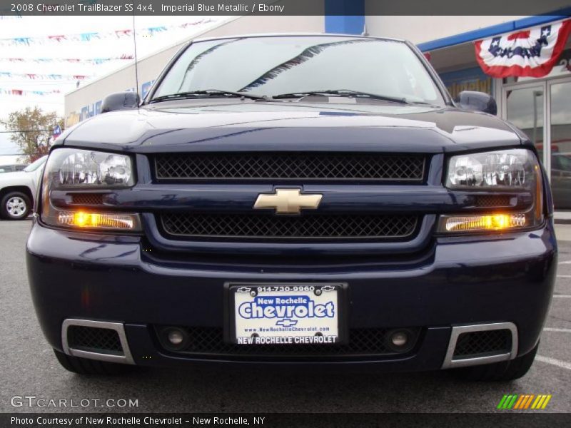 Imperial Blue Metallic / Ebony 2008 Chevrolet TrailBlazer SS 4x4