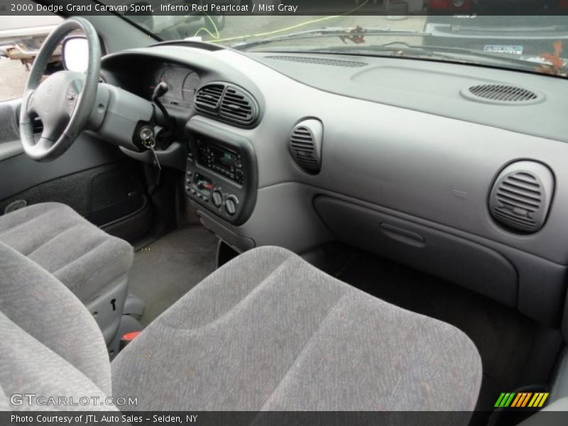  2000 Grand Caravan Sport Mist Gray Interior