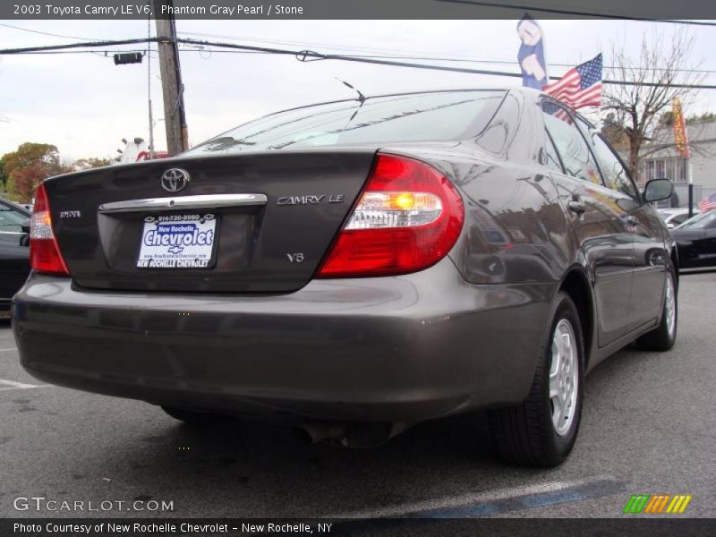 Phantom Gray Pearl / Stone 2003 Toyota Camry LE V6