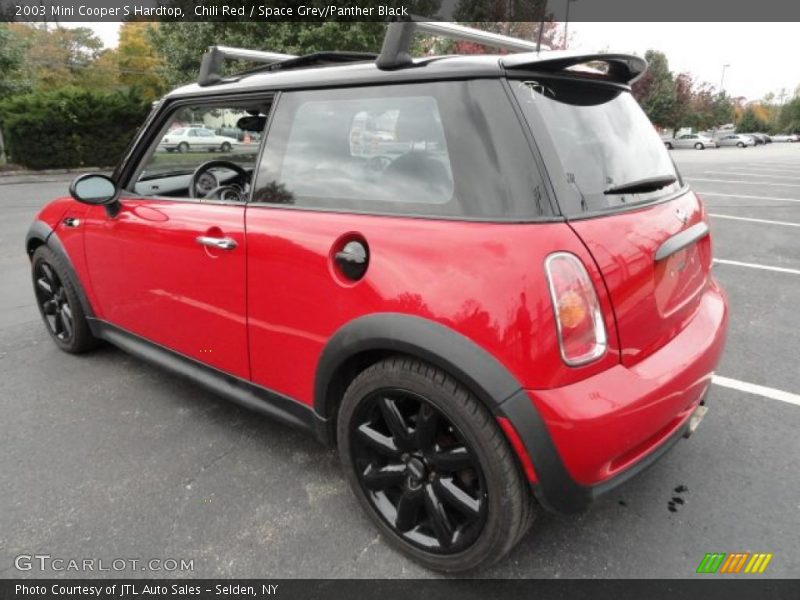 Chili Red / Space Grey/Panther Black 2003 Mini Cooper S Hardtop