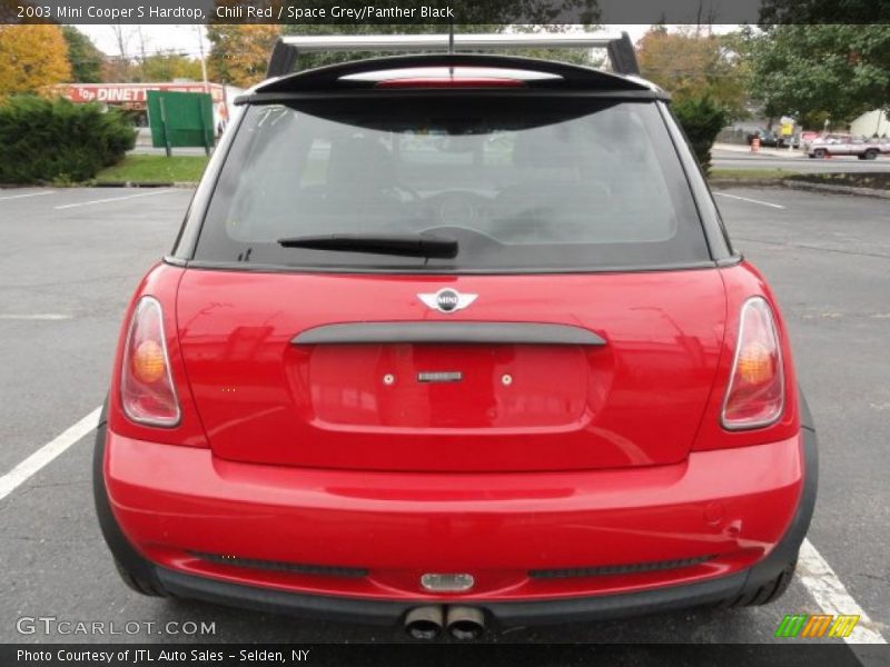 Chili Red / Space Grey/Panther Black 2003 Mini Cooper S Hardtop