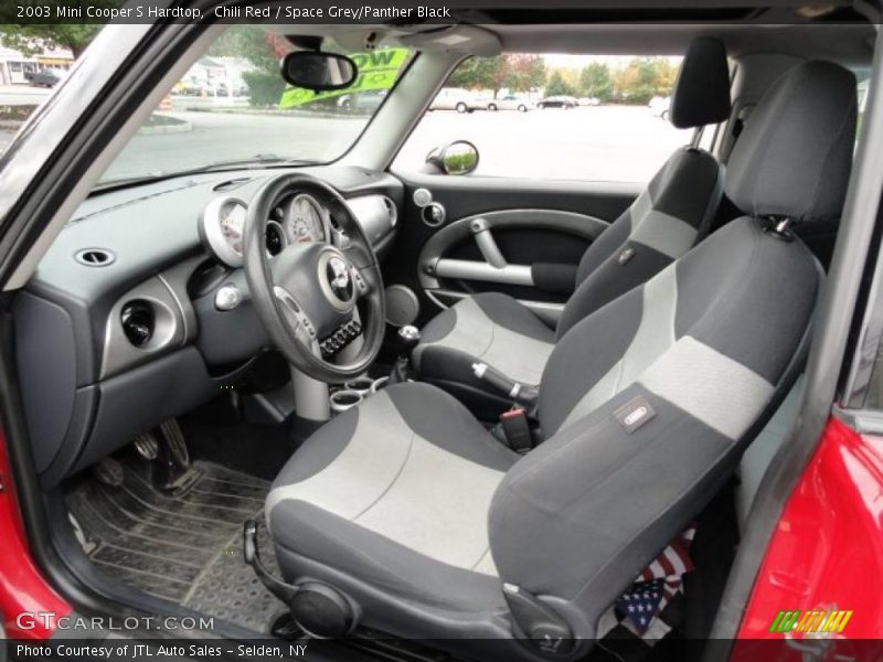 Chili Red / Space Grey/Panther Black 2003 Mini Cooper S Hardtop