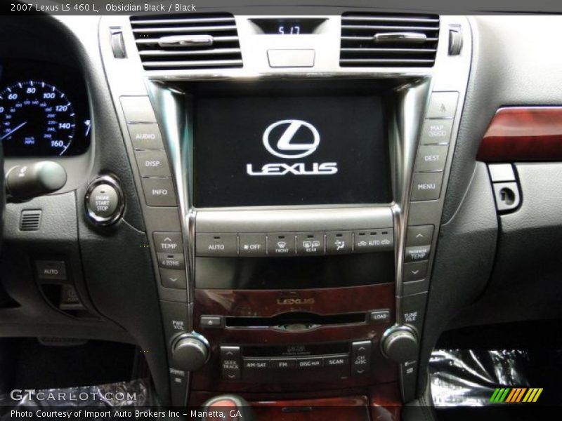 Obsidian Black / Black 2007 Lexus LS 460 L