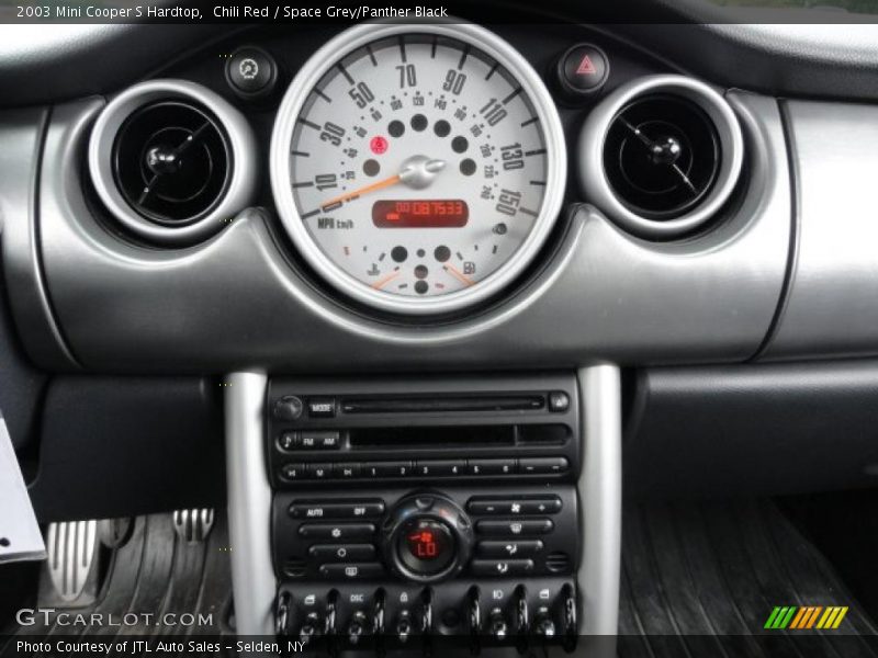 Chili Red / Space Grey/Panther Black 2003 Mini Cooper S Hardtop
