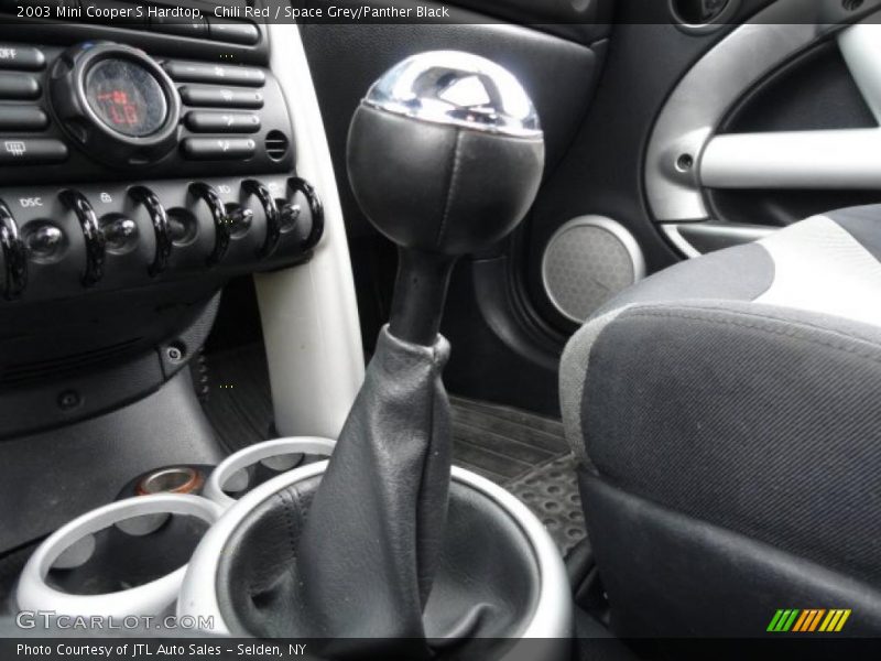 Chili Red / Space Grey/Panther Black 2003 Mini Cooper S Hardtop