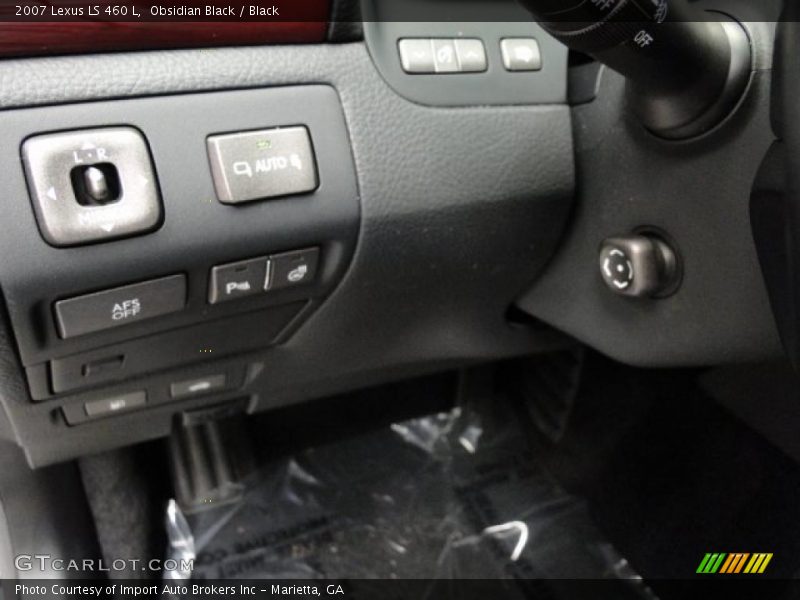 Obsidian Black / Black 2007 Lexus LS 460 L