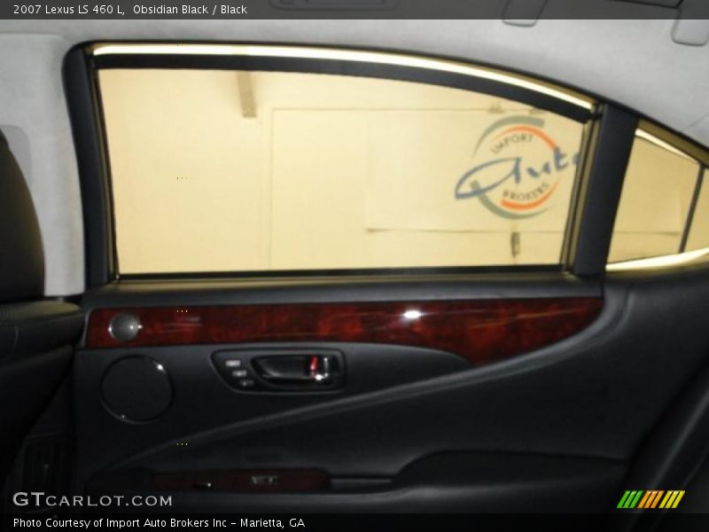 Obsidian Black / Black 2007 Lexus LS 460 L