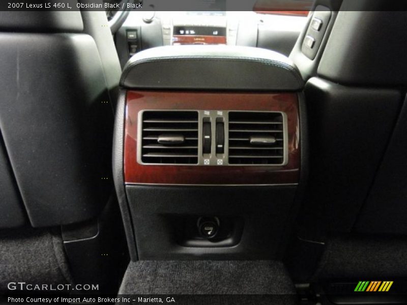 Obsidian Black / Black 2007 Lexus LS 460 L