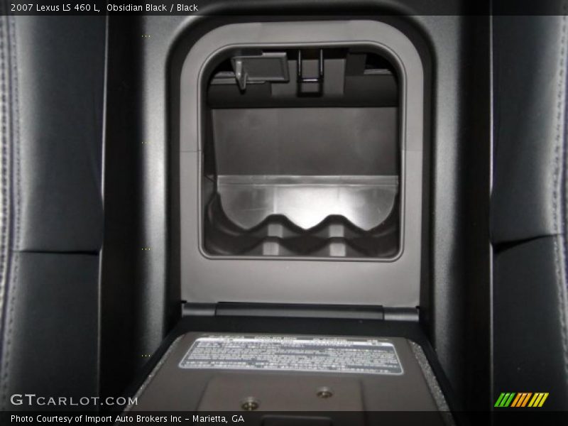 Obsidian Black / Black 2007 Lexus LS 460 L