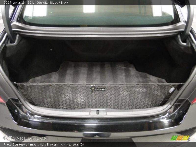 Obsidian Black / Black 2007 Lexus LS 460 L