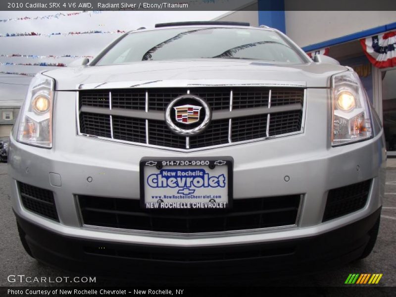 Radiant Silver / Ebony/Titanium 2010 Cadillac SRX 4 V6 AWD