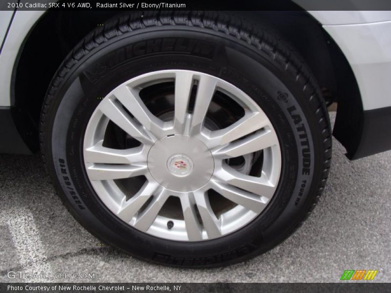 Radiant Silver / Ebony/Titanium 2010 Cadillac SRX 4 V6 AWD