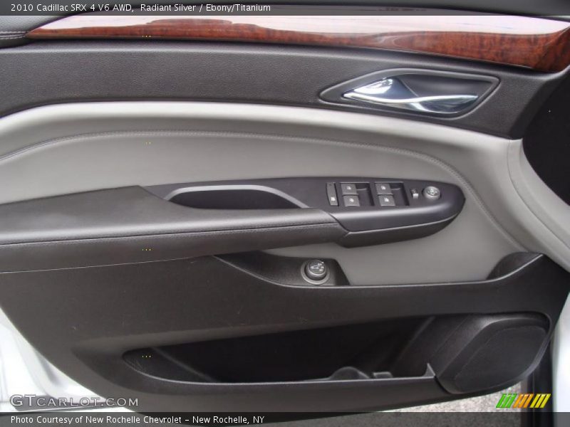 Radiant Silver / Ebony/Titanium 2010 Cadillac SRX 4 V6 AWD