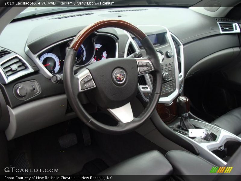Radiant Silver / Ebony/Titanium 2010 Cadillac SRX 4 V6 AWD