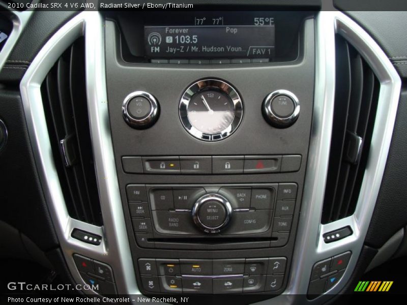 Radiant Silver / Ebony/Titanium 2010 Cadillac SRX 4 V6 AWD