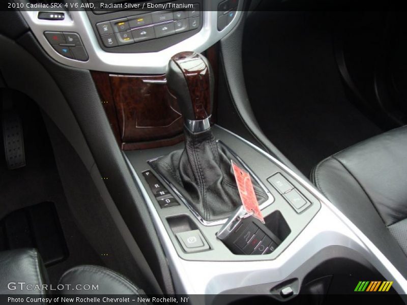 Radiant Silver / Ebony/Titanium 2010 Cadillac SRX 4 V6 AWD