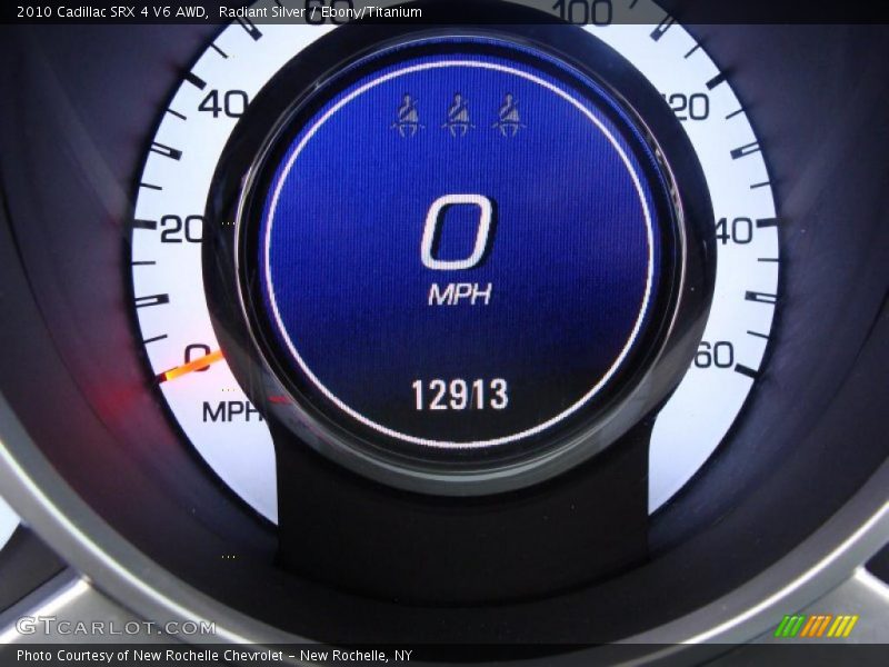 Radiant Silver / Ebony/Titanium 2010 Cadillac SRX 4 V6 AWD