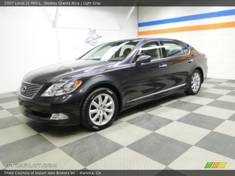 Smokey Granite Mica / Light Gray 2007 Lexus LS 460 L