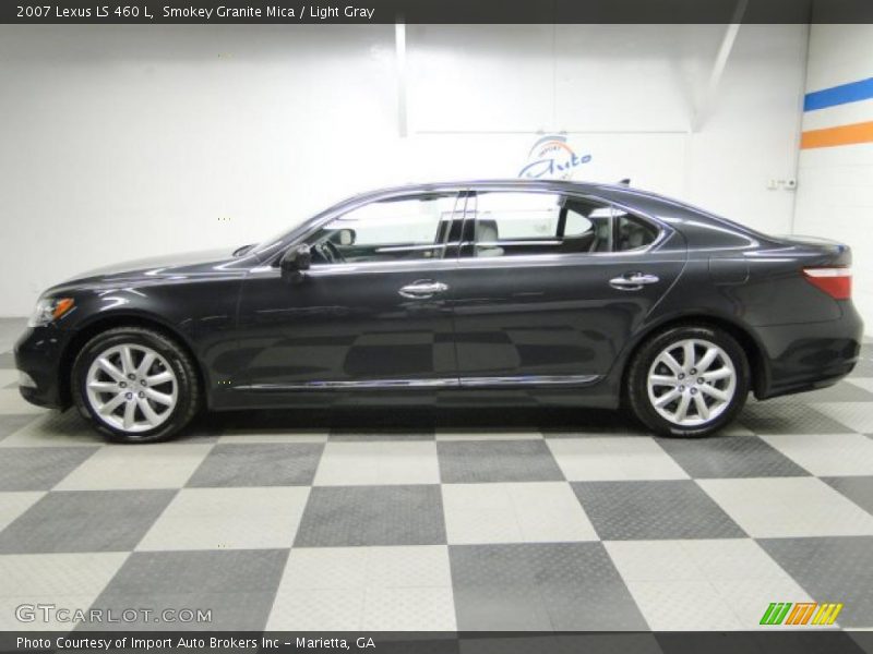 Smokey Granite Mica / Light Gray 2007 Lexus LS 460 L