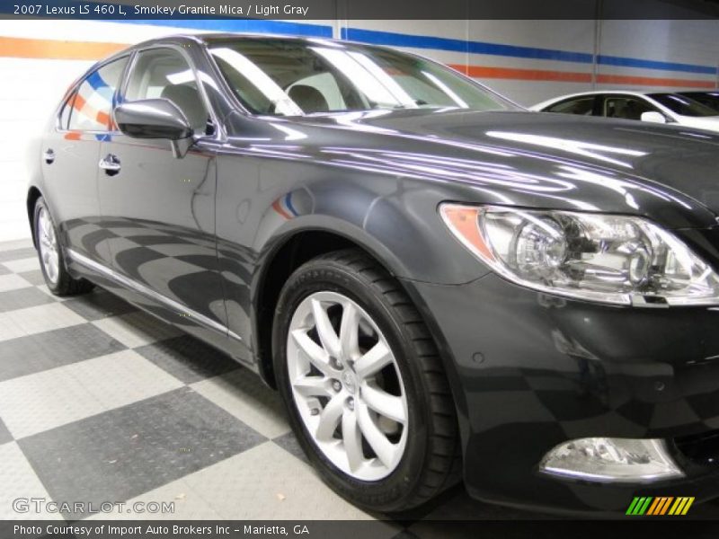 Smokey Granite Mica / Light Gray 2007 Lexus LS 460 L
