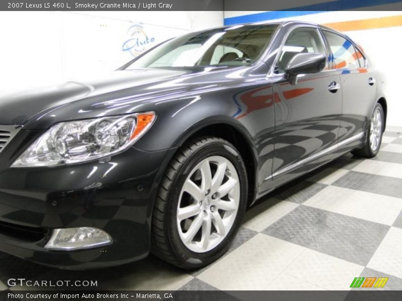 Smokey Granite Mica / Light Gray 2007 Lexus LS 460 L