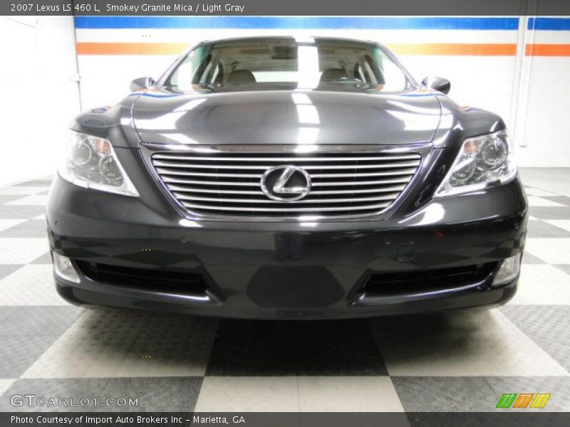 Smokey Granite Mica / Light Gray 2007 Lexus LS 460 L