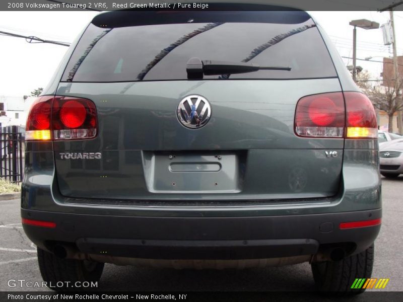 Reed Green Metallic / Pure Beige 2008 Volkswagen Touareg 2 VR6