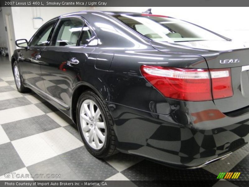Smokey Granite Mica / Light Gray 2007 Lexus LS 460 L