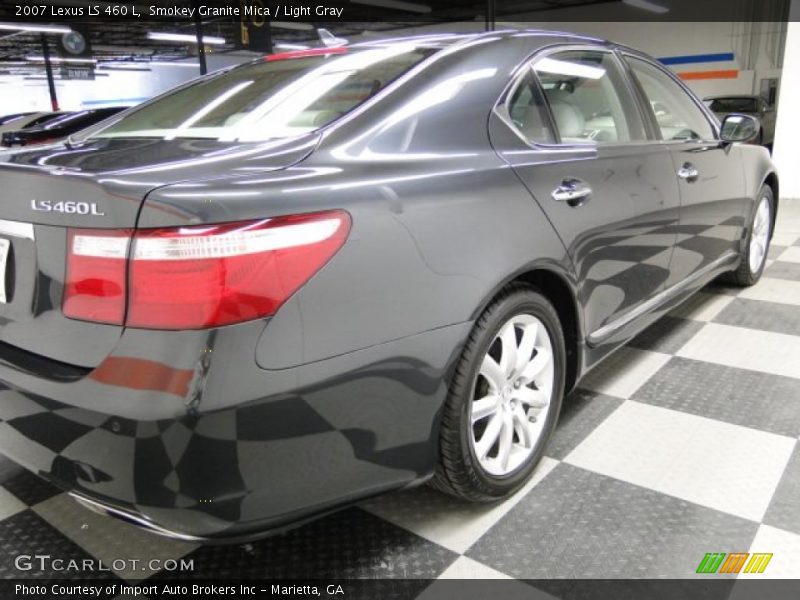Smokey Granite Mica / Light Gray 2007 Lexus LS 460 L