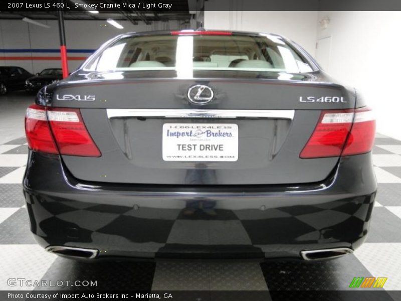 Smokey Granite Mica / Light Gray 2007 Lexus LS 460 L