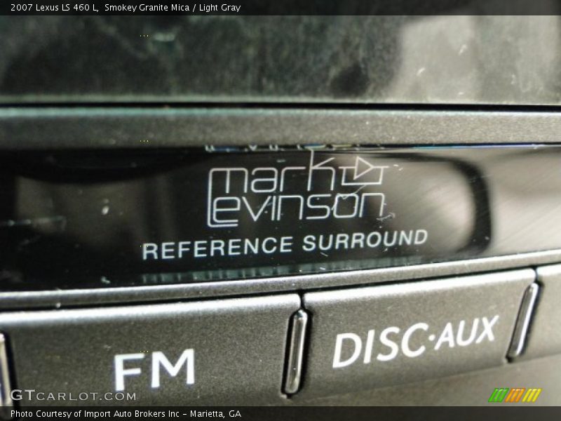 Smokey Granite Mica / Light Gray 2007 Lexus LS 460 L