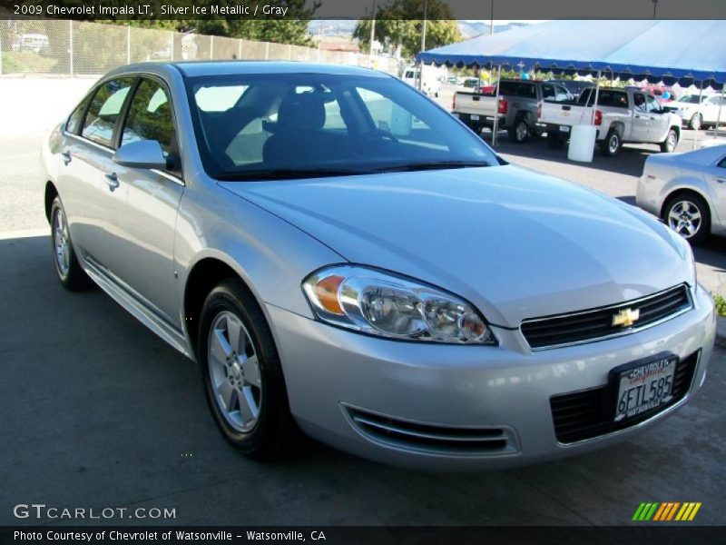 Silver Ice Metallic / Gray 2009 Chevrolet Impala LT