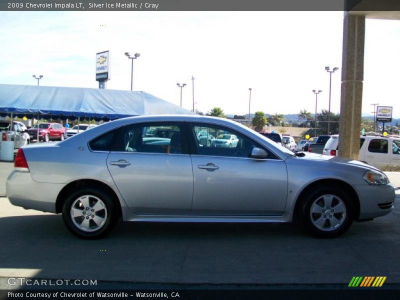 Silver Ice Metallic / Gray 2009 Chevrolet Impala LT