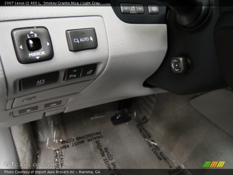 Smokey Granite Mica / Light Gray 2007 Lexus LS 460 L