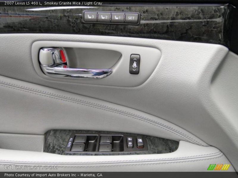 Smokey Granite Mica / Light Gray 2007 Lexus LS 460 L