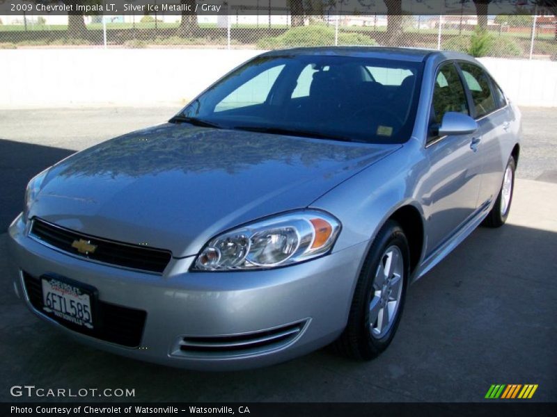 Silver Ice Metallic / Gray 2009 Chevrolet Impala LT