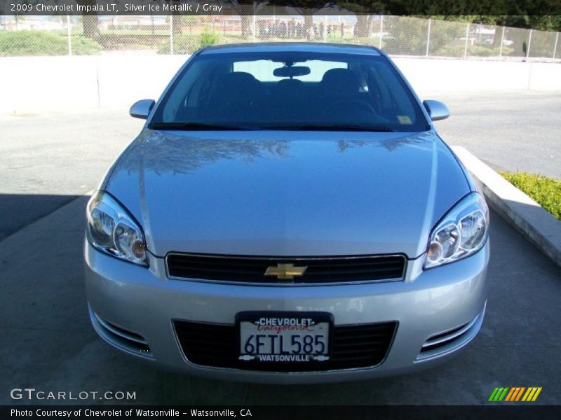 Silver Ice Metallic / Gray 2009 Chevrolet Impala LT