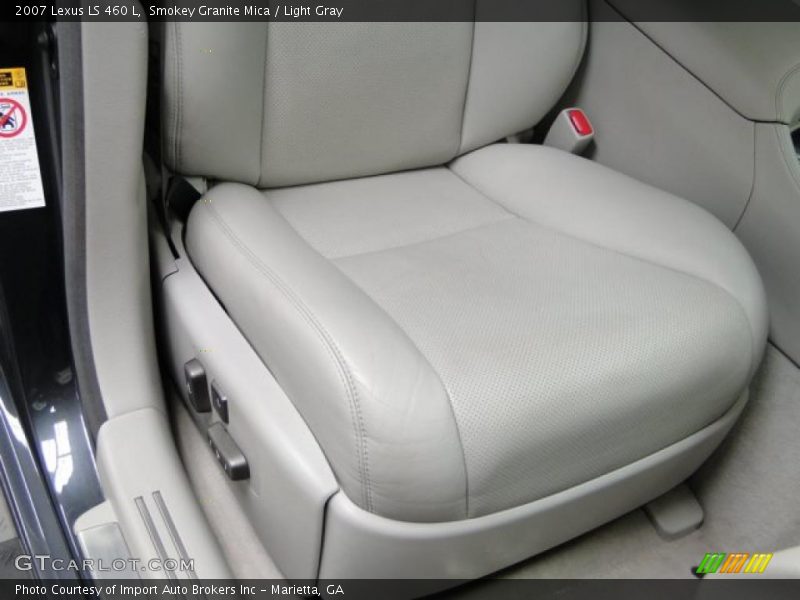 Smokey Granite Mica / Light Gray 2007 Lexus LS 460 L