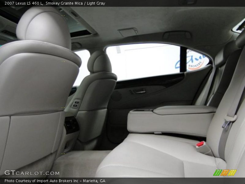 Smokey Granite Mica / Light Gray 2007 Lexus LS 460 L