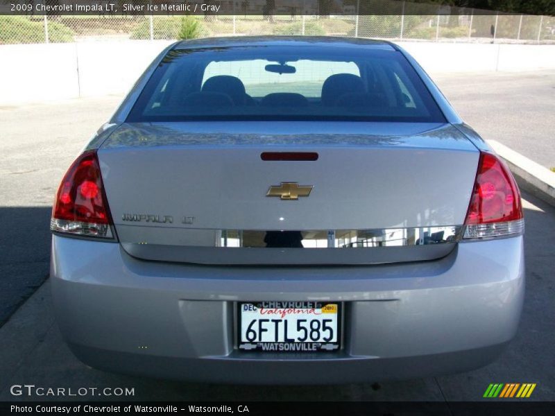 Silver Ice Metallic / Gray 2009 Chevrolet Impala LT