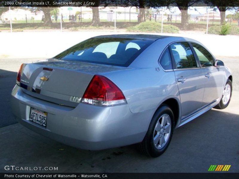 Silver Ice Metallic / Gray 2009 Chevrolet Impala LT