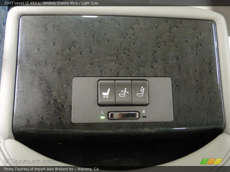 Smokey Granite Mica / Light Gray 2007 Lexus LS 460 L