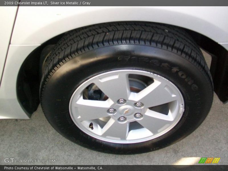 Silver Ice Metallic / Gray 2009 Chevrolet Impala LT