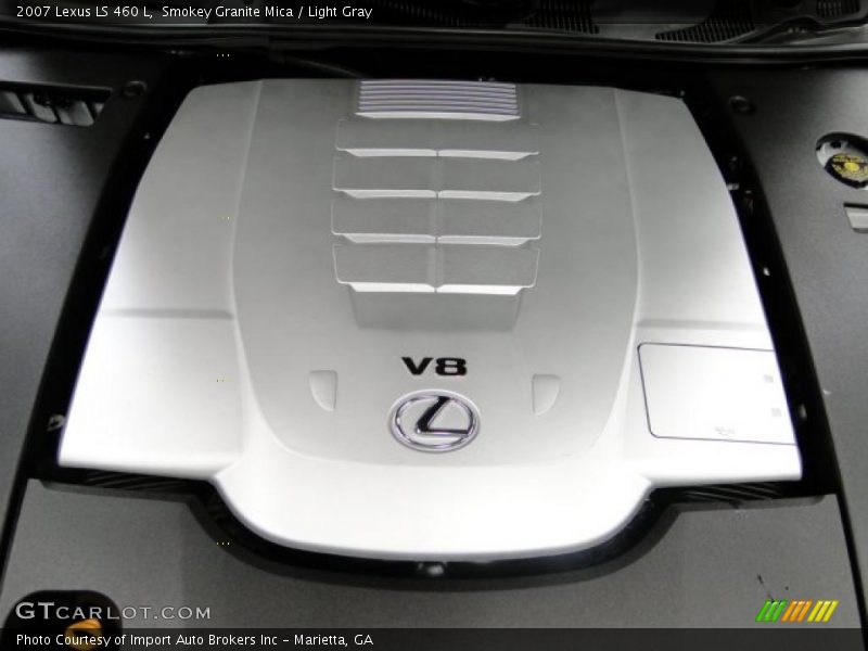 Smokey Granite Mica / Light Gray 2007 Lexus LS 460 L