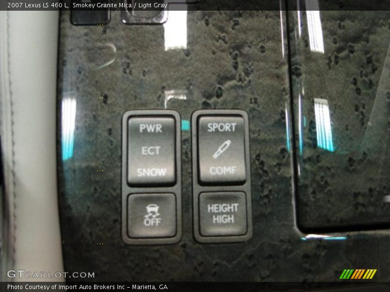 Smokey Granite Mica / Light Gray 2007 Lexus LS 460 L