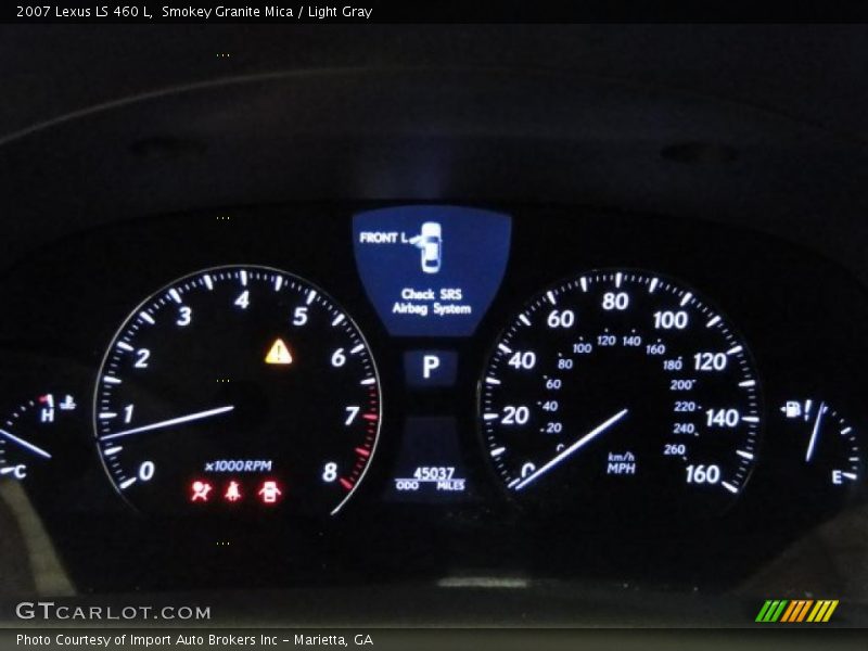  2007 LS 460 L 460 L Gauges
