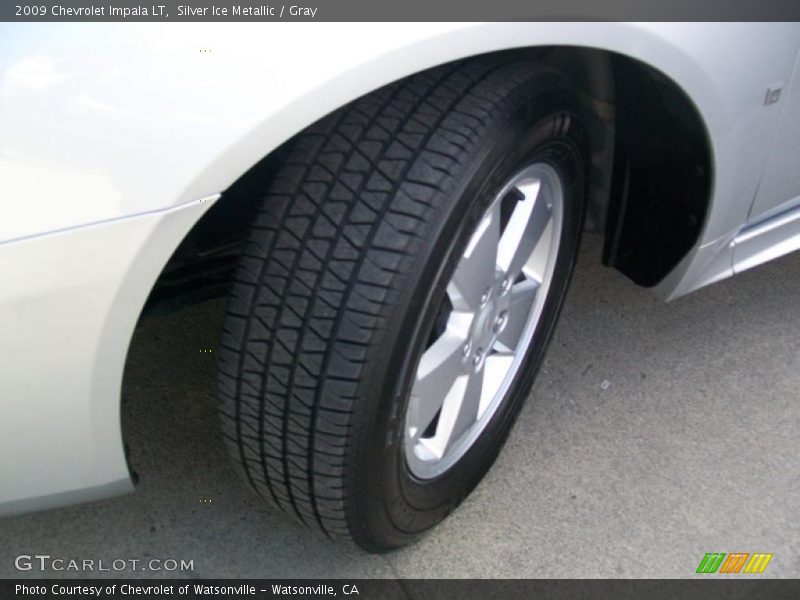 Silver Ice Metallic / Gray 2009 Chevrolet Impala LT
